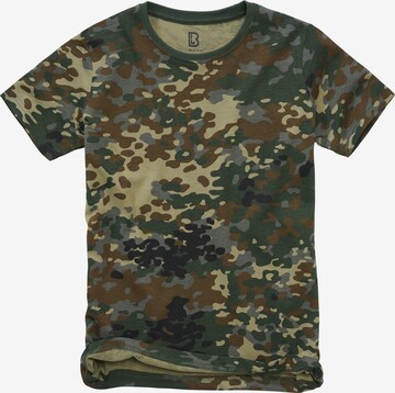 T-Shirt Brandit en vert : devant