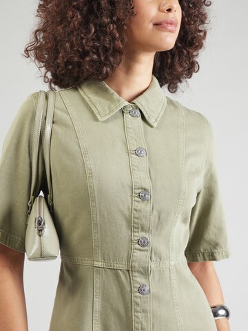 Abito camicia di ONLY in verde
