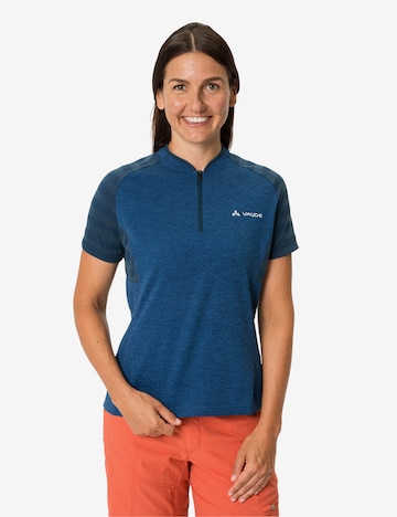 VAUDE Functioneel shirt 'Tamaro' in Blauw: voorkant