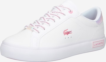 LACOSTE Sneaker 'Powercourt' in Weiß: predná strana