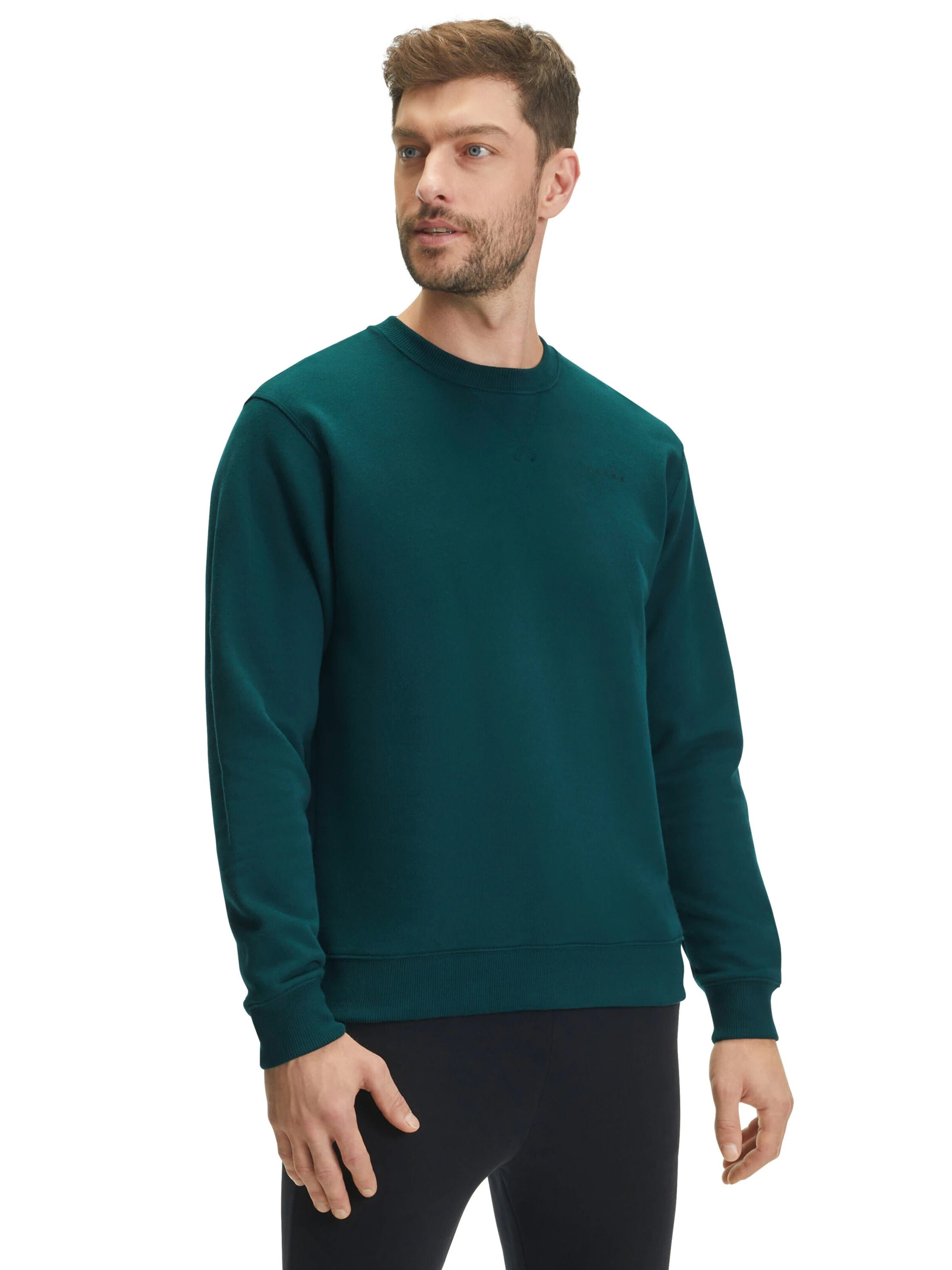 FALKE Sweatshirt 'Sweat'‌‌‌‌‌‌‌‌‌ in Blau: Vorderseite