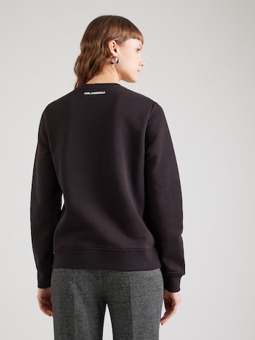Sweat-shirt Karl Lagerfeld en noir : derrière