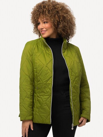 Ulla Popken Between-Season Jacket in Green