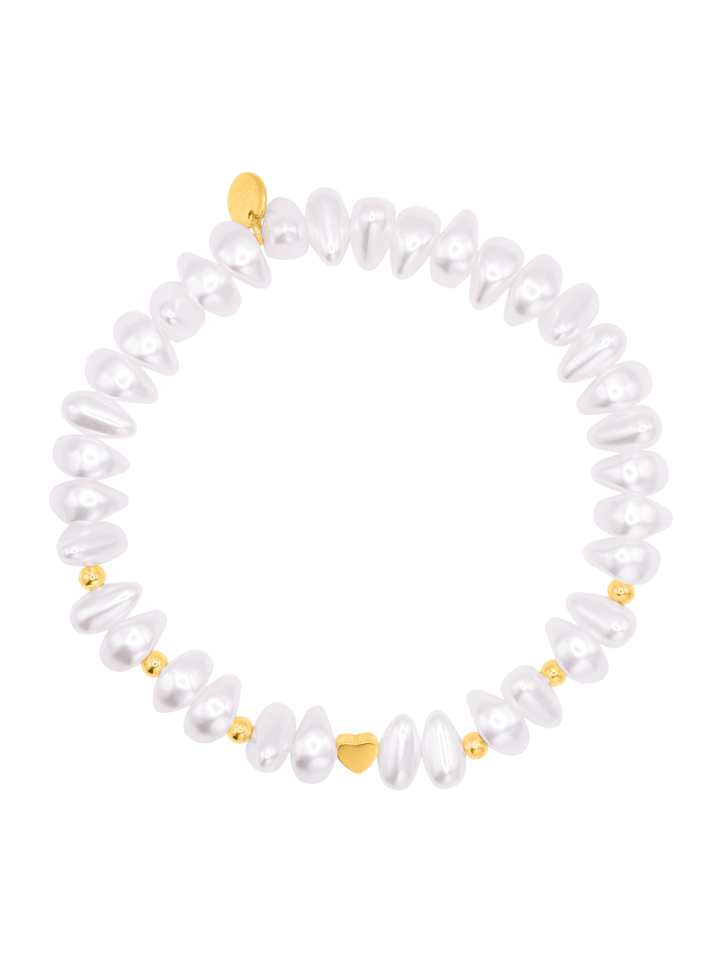 Bracelet 'Celera' Heideman en blanc : devant