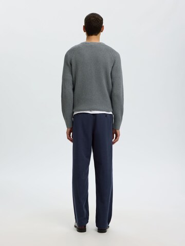SELECTED - Loosefit Pantalón 'SLM220-Miles' en azul