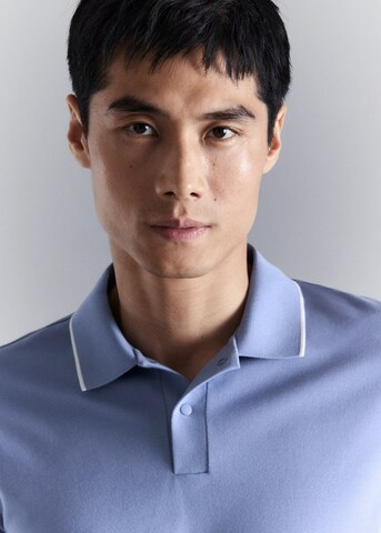 MANGO MAN Shirt 'Gardap' in Blue