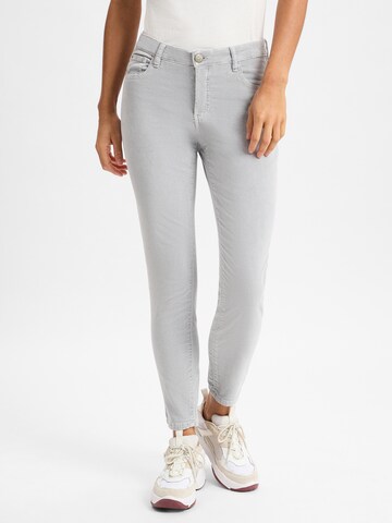 OPUS Slimfit Jeans 'Evita' in Grijs: voorkant