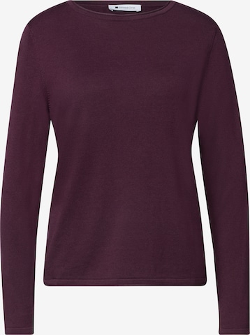 STREET ONE Sweater in Red: front