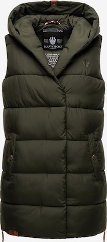 NAVAHOO Bodywarmer 'Madilynaa' in Groen: voorkant