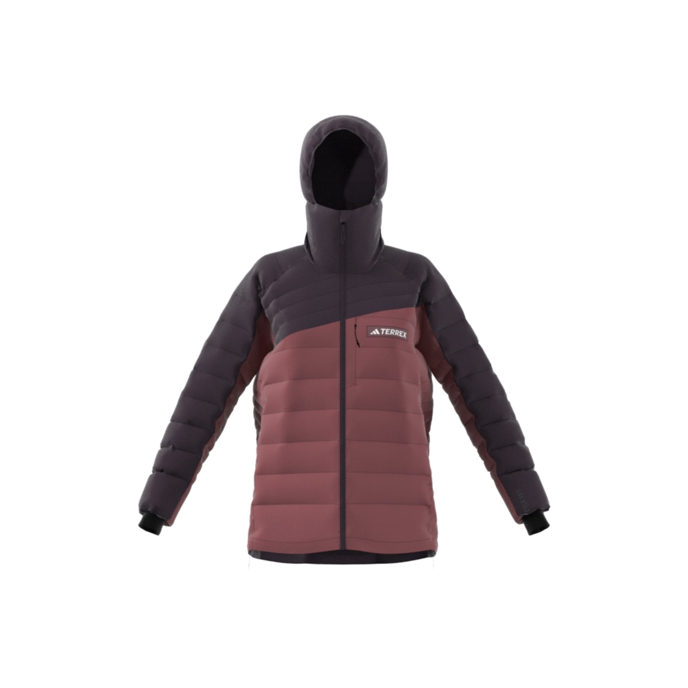 ADIDAS TERREX Übergangsjacke in pink / schwarz, Produktansicht