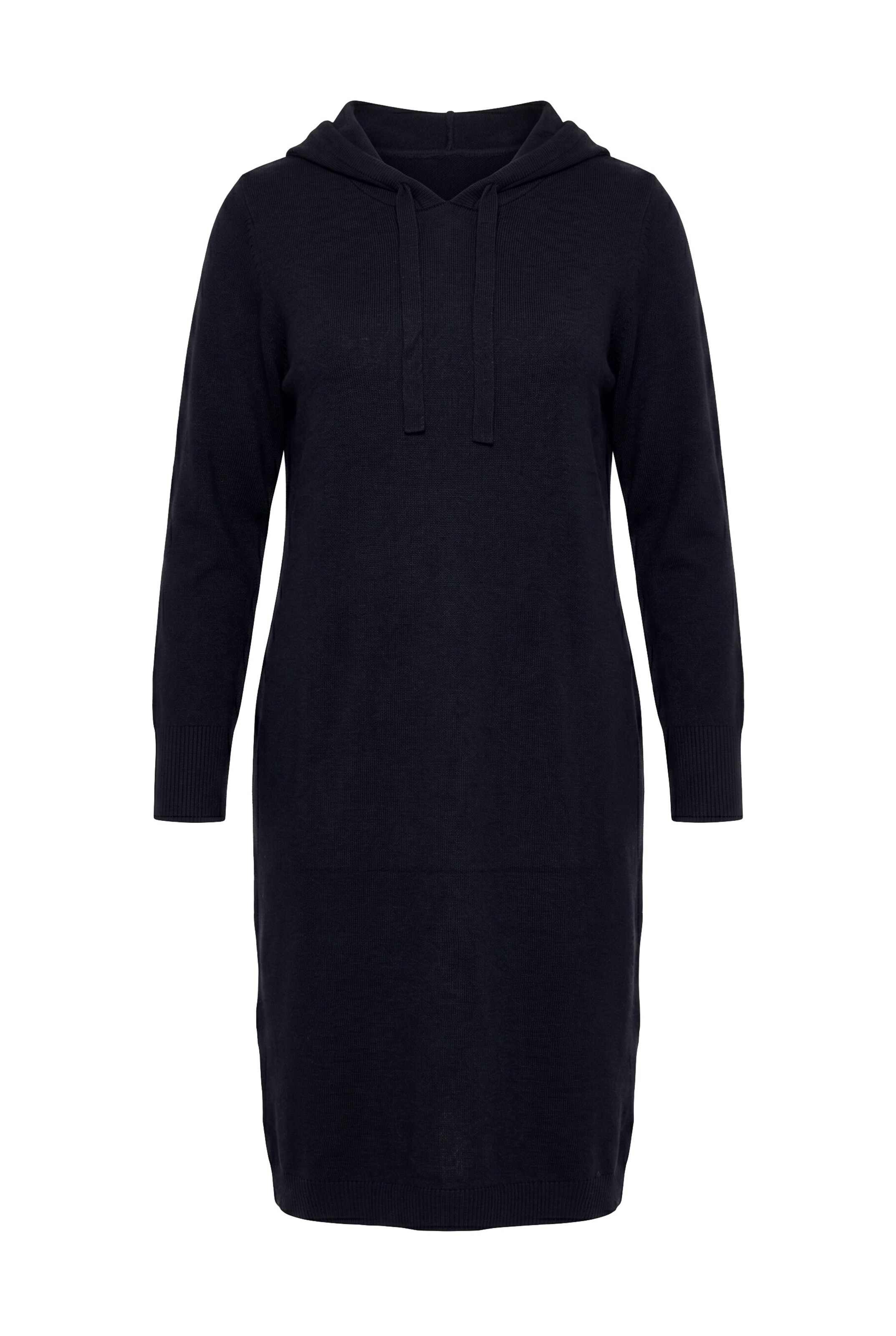 Ulla Popken Knitted dress in M-L in marine blue, Item view