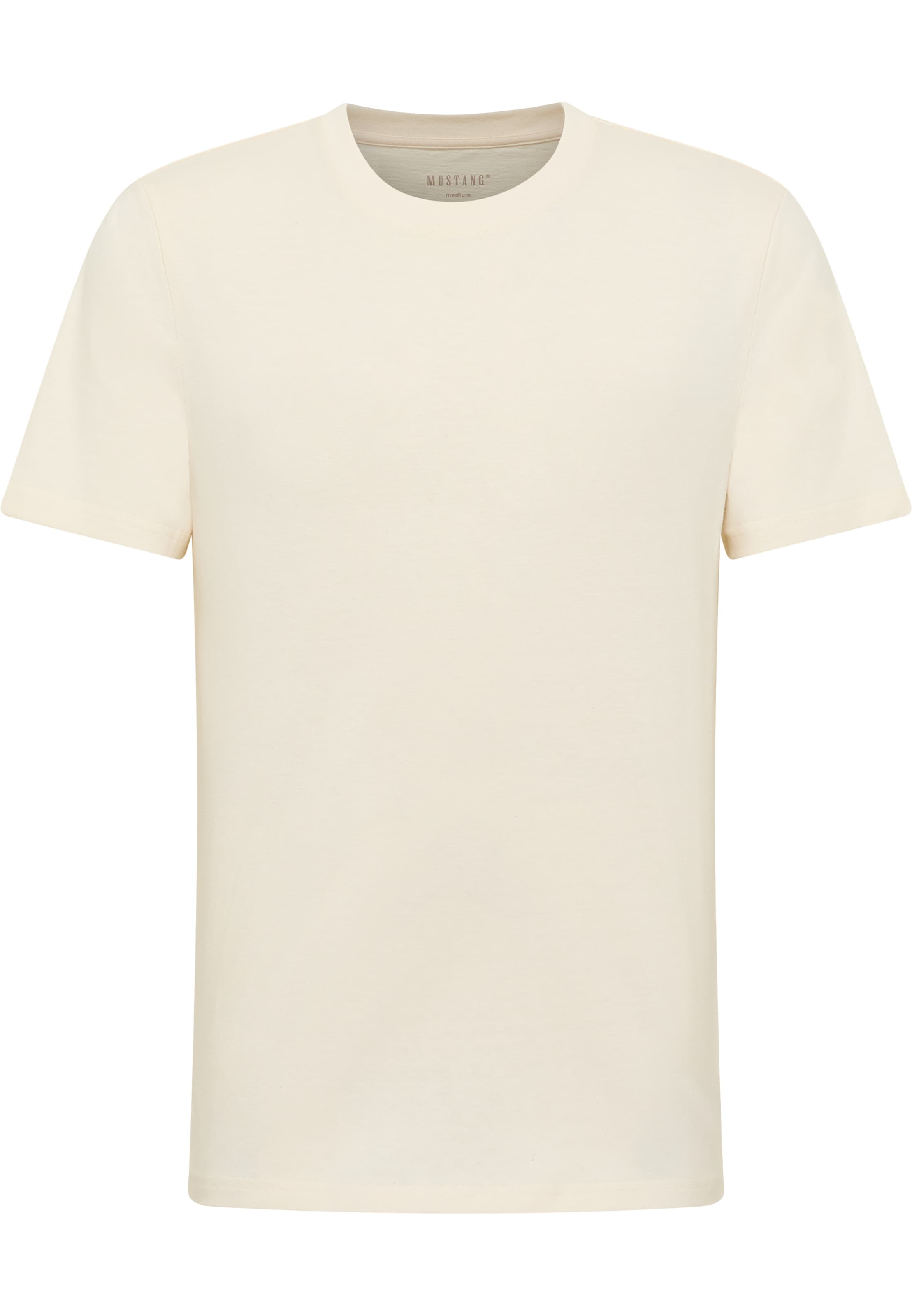 MUSTANG Shirt 'Austin' in Weiß: Vorderseite