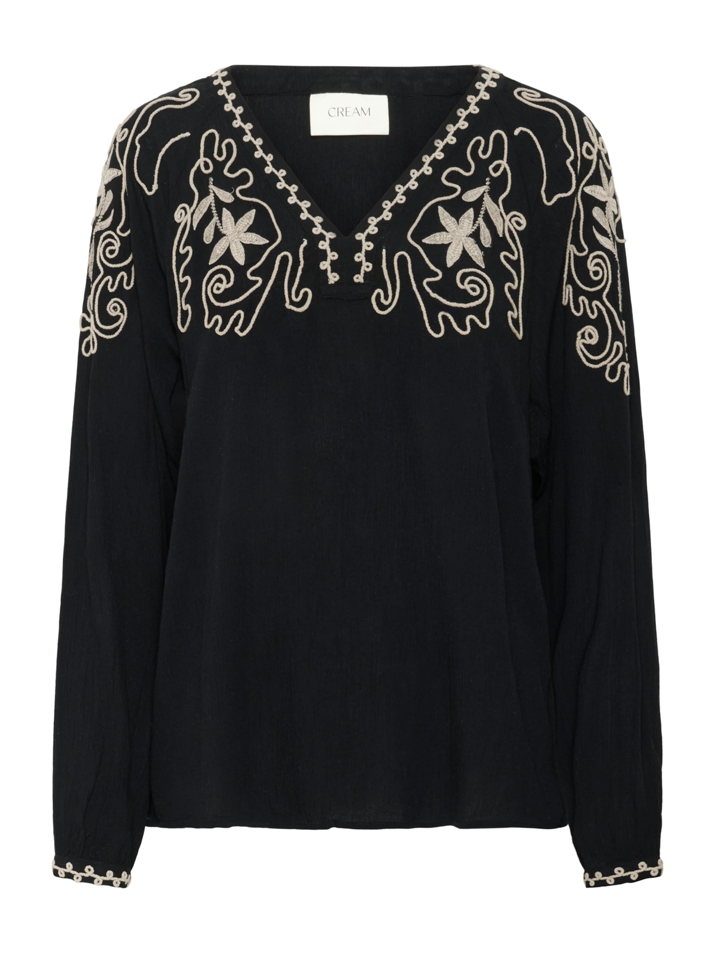 Cream Halenka 'Rosine' – černá: přední strana