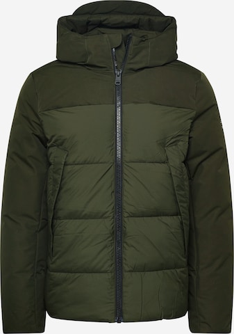 ECOALF Winter Jacket 'ALIKEALF' in Green: front