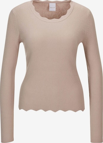 Pull-over MADELEINE en rose : devant