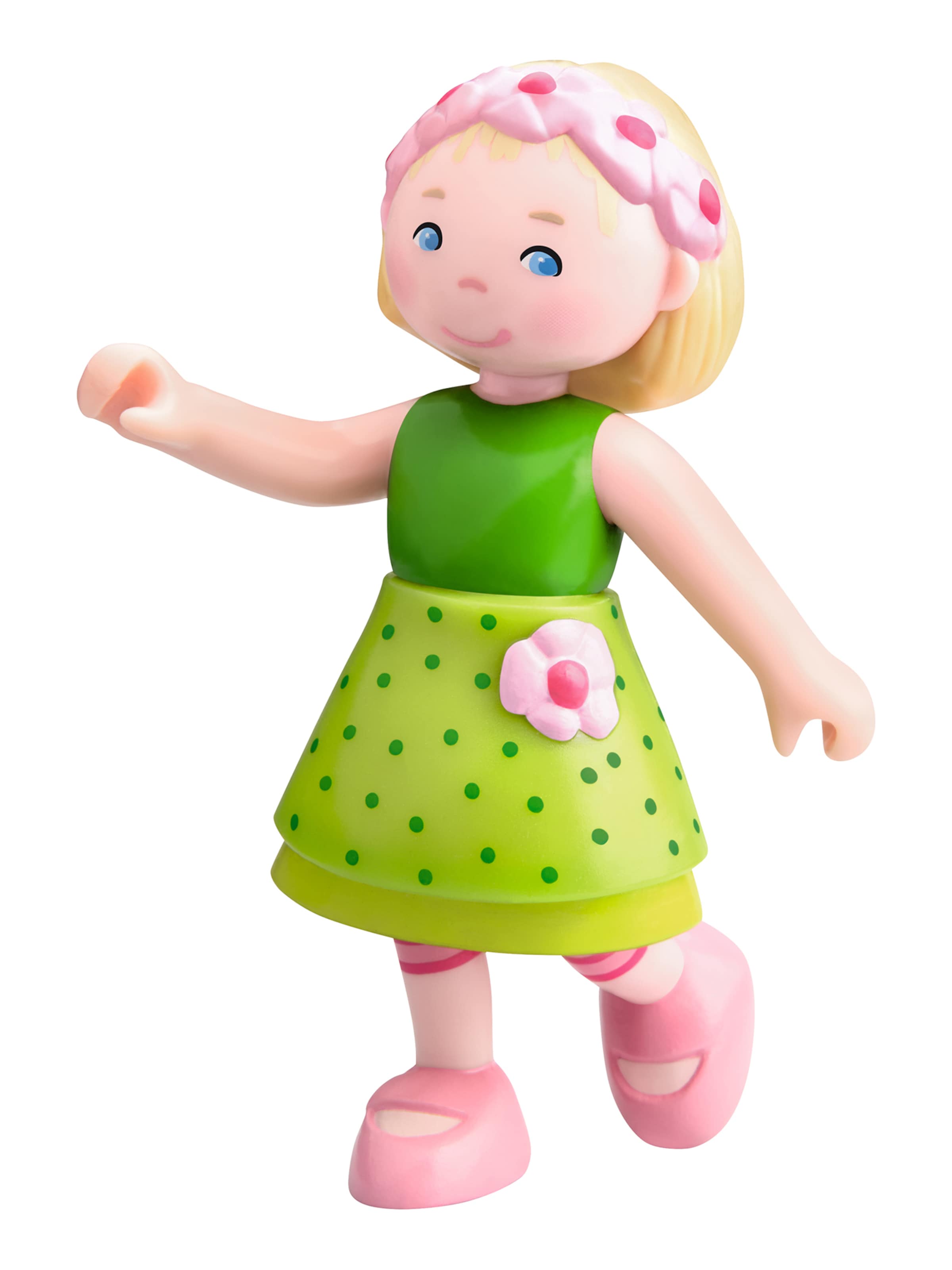 HABA Minipuppe ' Little Friends - Mali ' in Mischfarben: Vorderseite