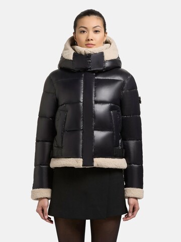 khujo Winter jacket 'Nessie2' in Black: front