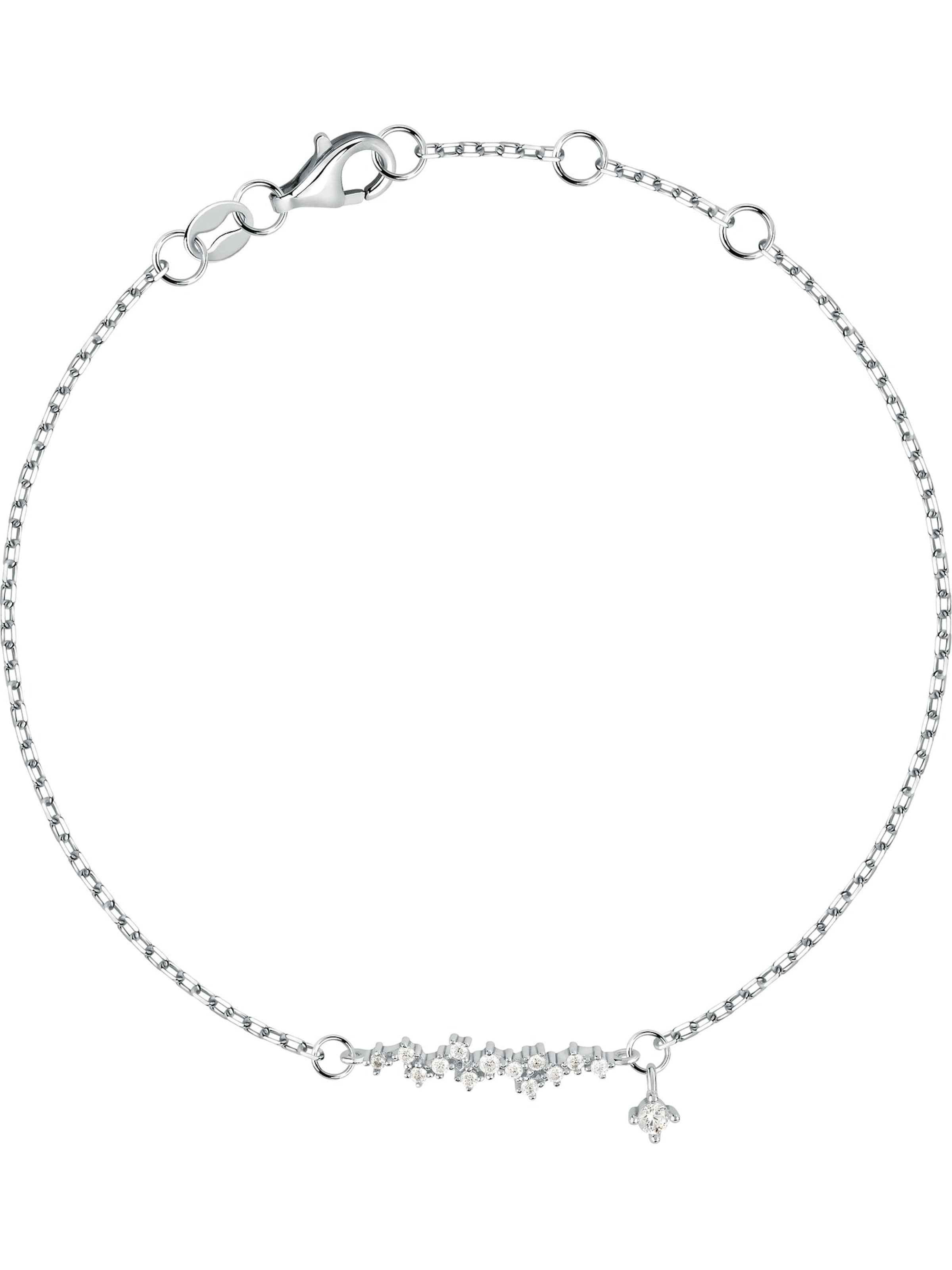FAVS Armband in Silber: Vorderseite