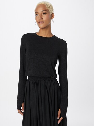 Herrlicher Shirt 'Eloise' in Black: front