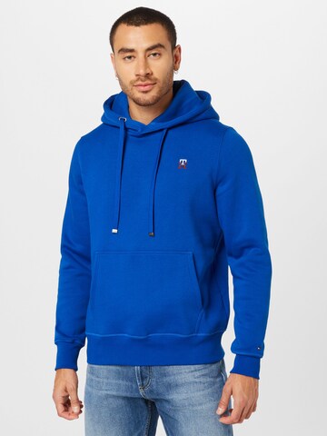 Sweat-shirt TOMMY HILFIGER en bleu : devant