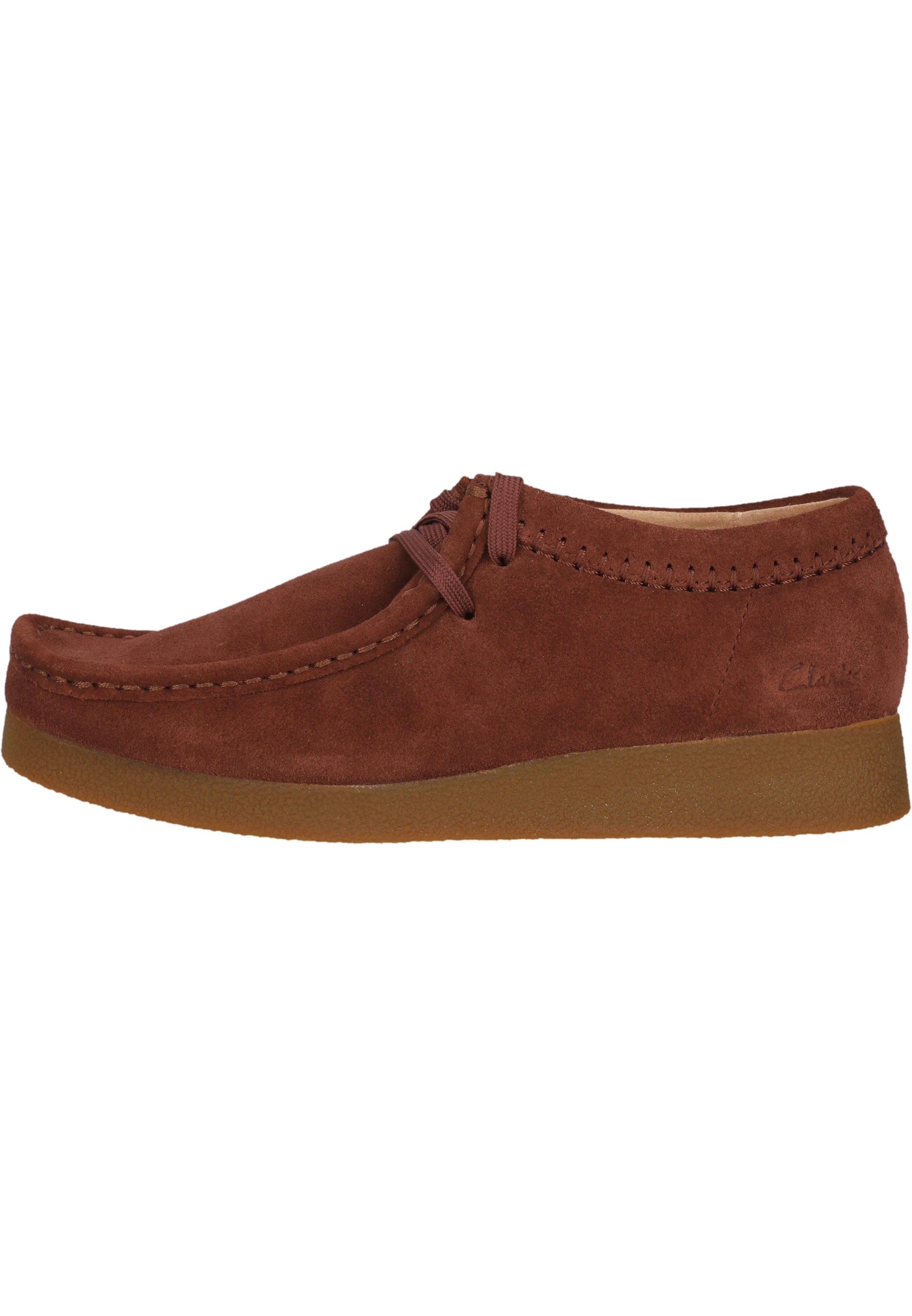 CLARKS Mocassins 'WallabeeEVOSh' in Rood