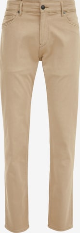 WE Fashion Regular Jeans in Beige: front