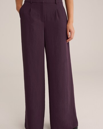 Wide Leg Pantalon à pince 'Studio' WE Fashion en violet