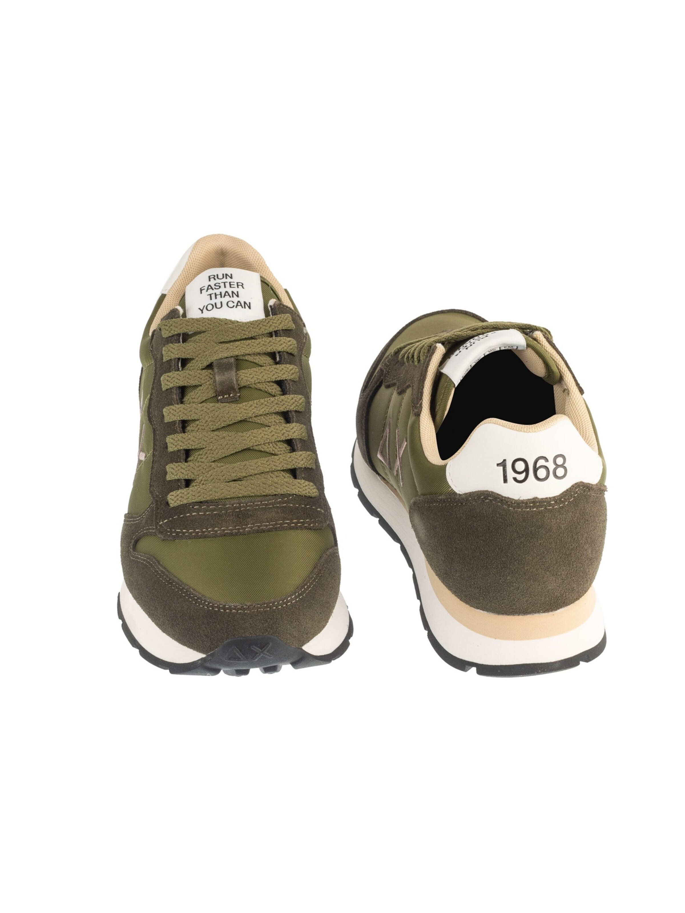 SUN68 Sneakers laag 'SUN68 Tom Solid' in Groen