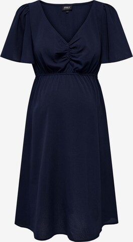 Only Maternity Jurk in Blauw: voorkant