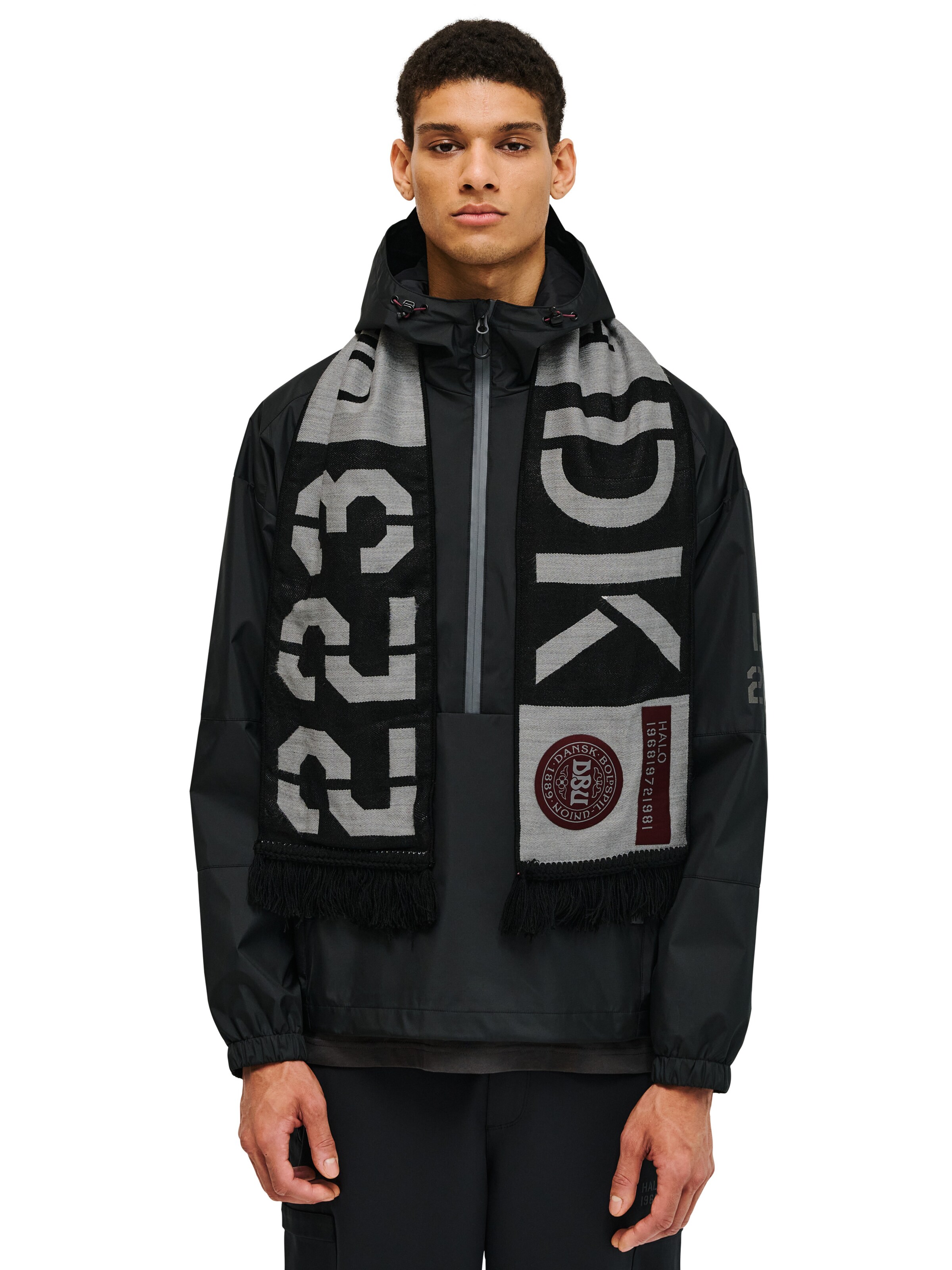 HALO Sportsjaal 'Halo x DBU' in Zwart