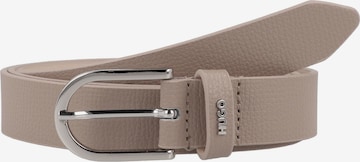 HUGO Belt 'Zoey' in Beige: front