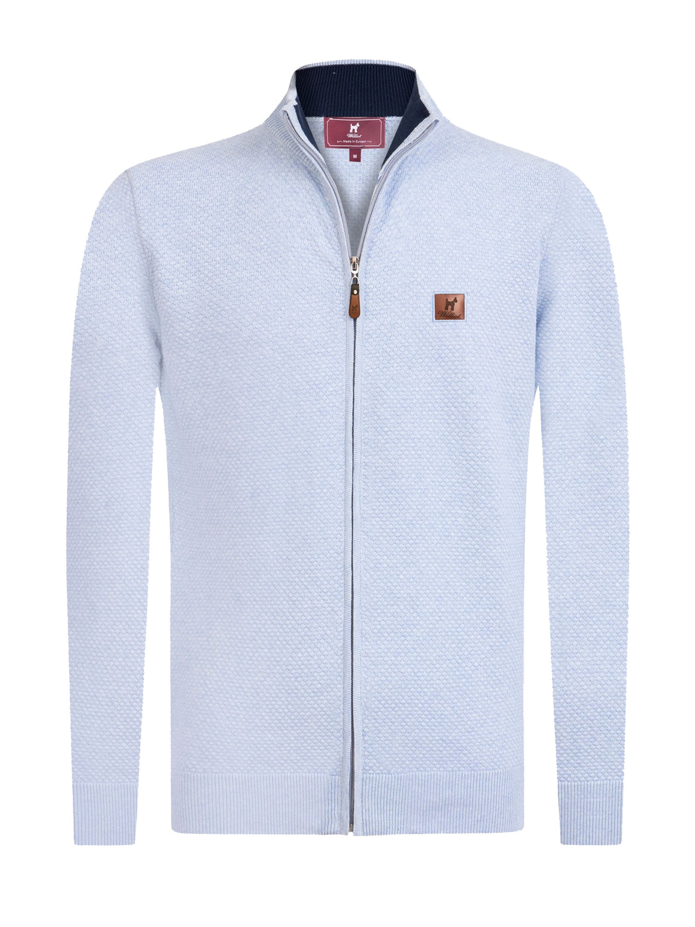 Williot Knit cardigan in Blue: front