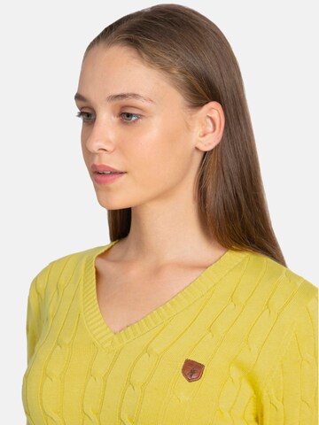 Pull-over Jacey Quinn en jaune