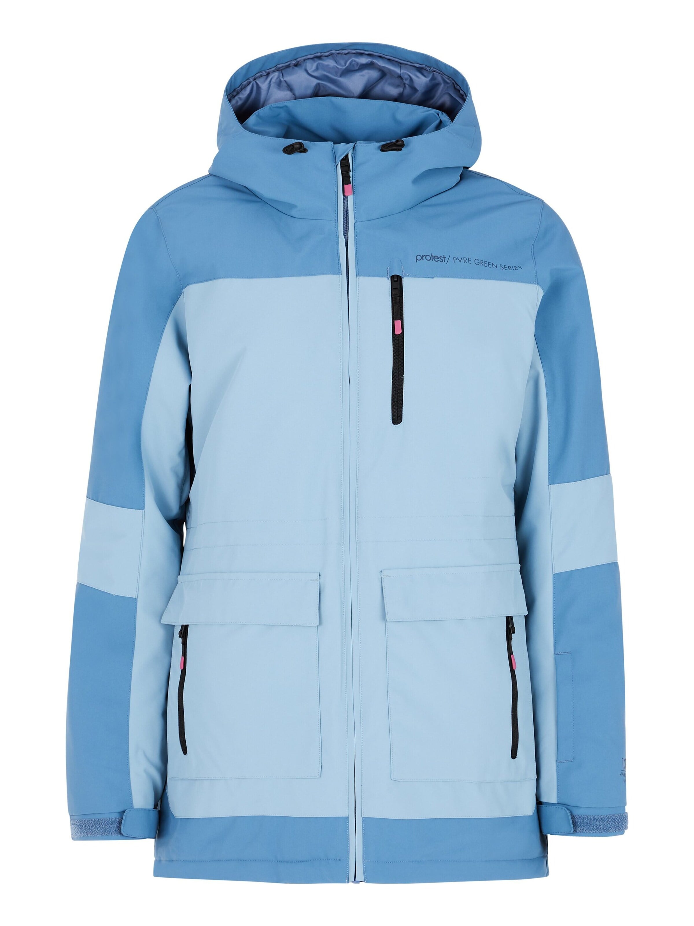 PROTEST Sportjacke 'PRTBACKUP'‌‌‌ in Blau: Vorderseite