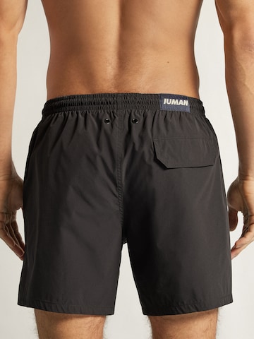 IUMAN Intimissimi Swim Trunks in Black
