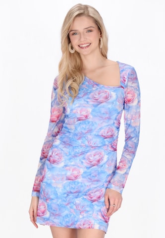 Robe IZIA en bleu