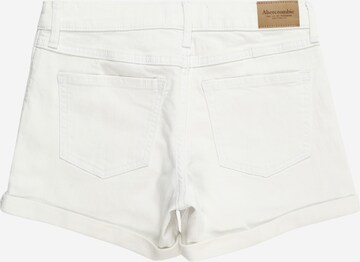 Abercrombie & Fitch Regular Broek in Wit