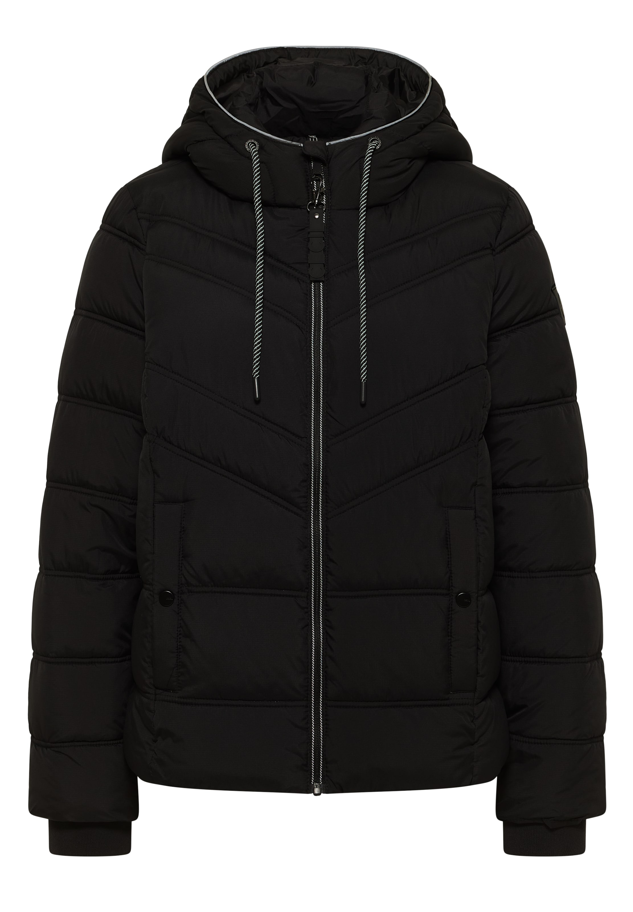 CECIL Winter Jacket in Black: front