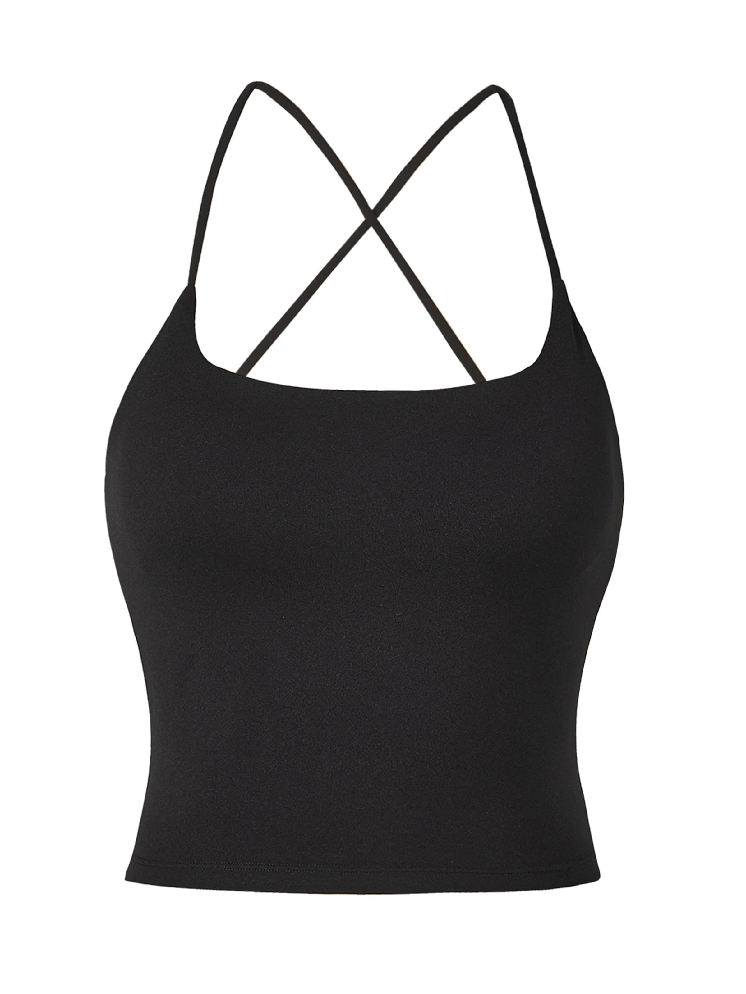 YEAZ - Top 'CORE' em preto: frente