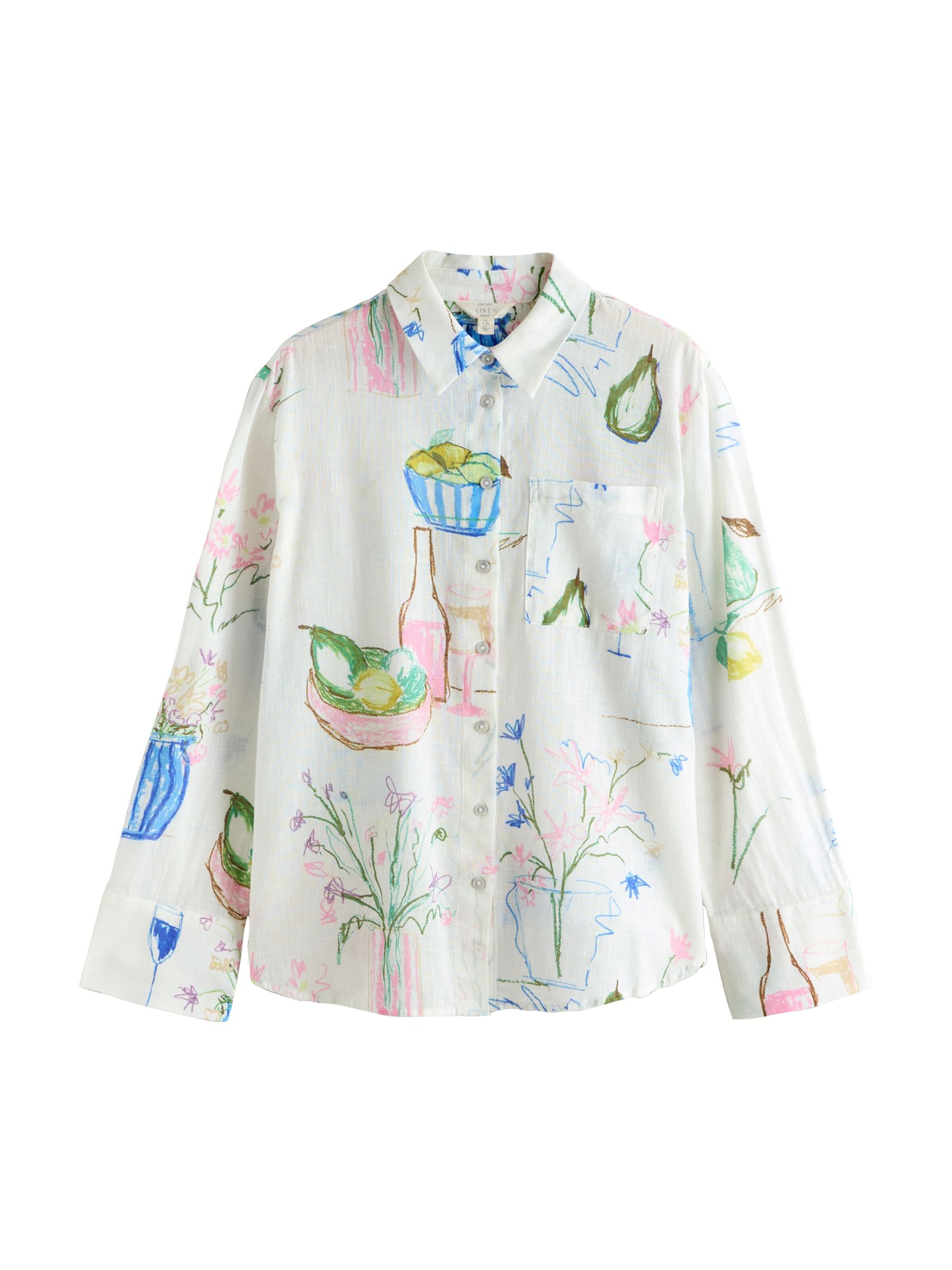 Next Bluse in Beige: Vorderseite