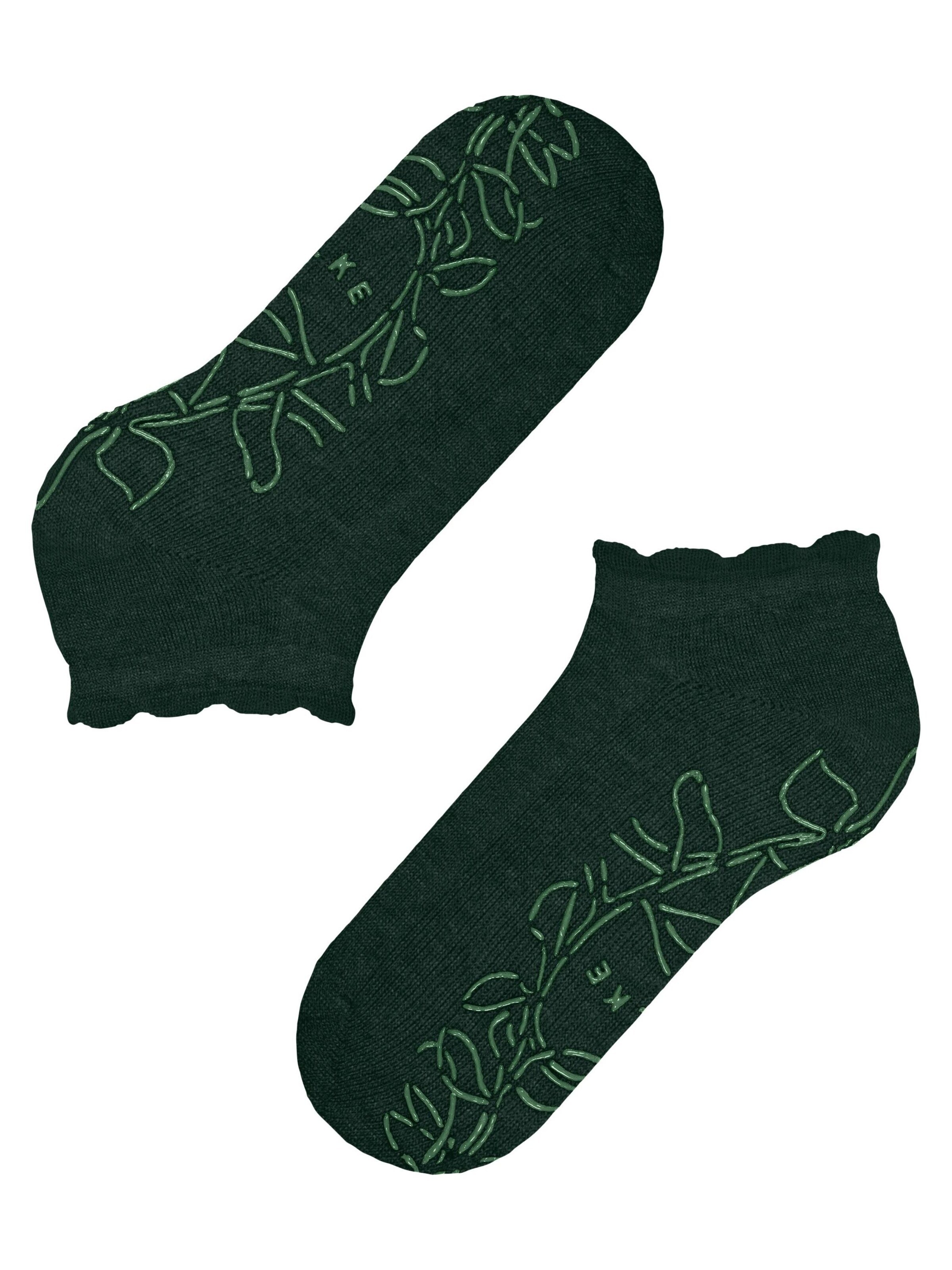 FALKE Ankle Socks 'Soft Elegance' in Green