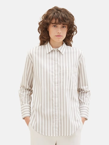 TOM TAILOR Blouse in White: front
