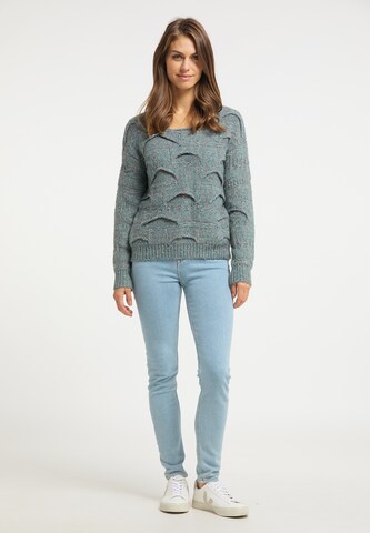 Usha - Pullover em azul
