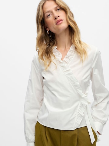 OBJECT - Blusa en blanco: frente
