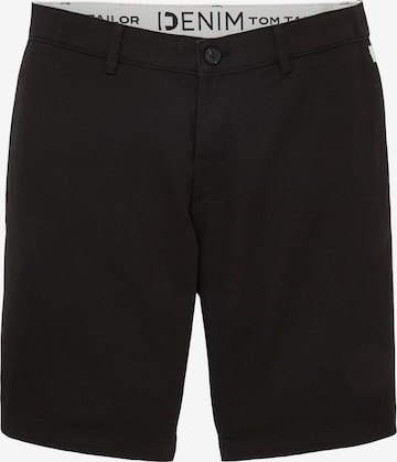 Pantaloni di TOM TAILOR DENIM in nero: frontale