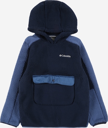 COLUMBIA Fleece jas 'Rugged Ridge Sherpa' in Blauw: voorkant