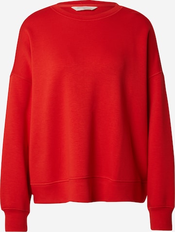 Sweat-shirt 'Dalvina' MSCH COPENHAGEN en rouge : devant