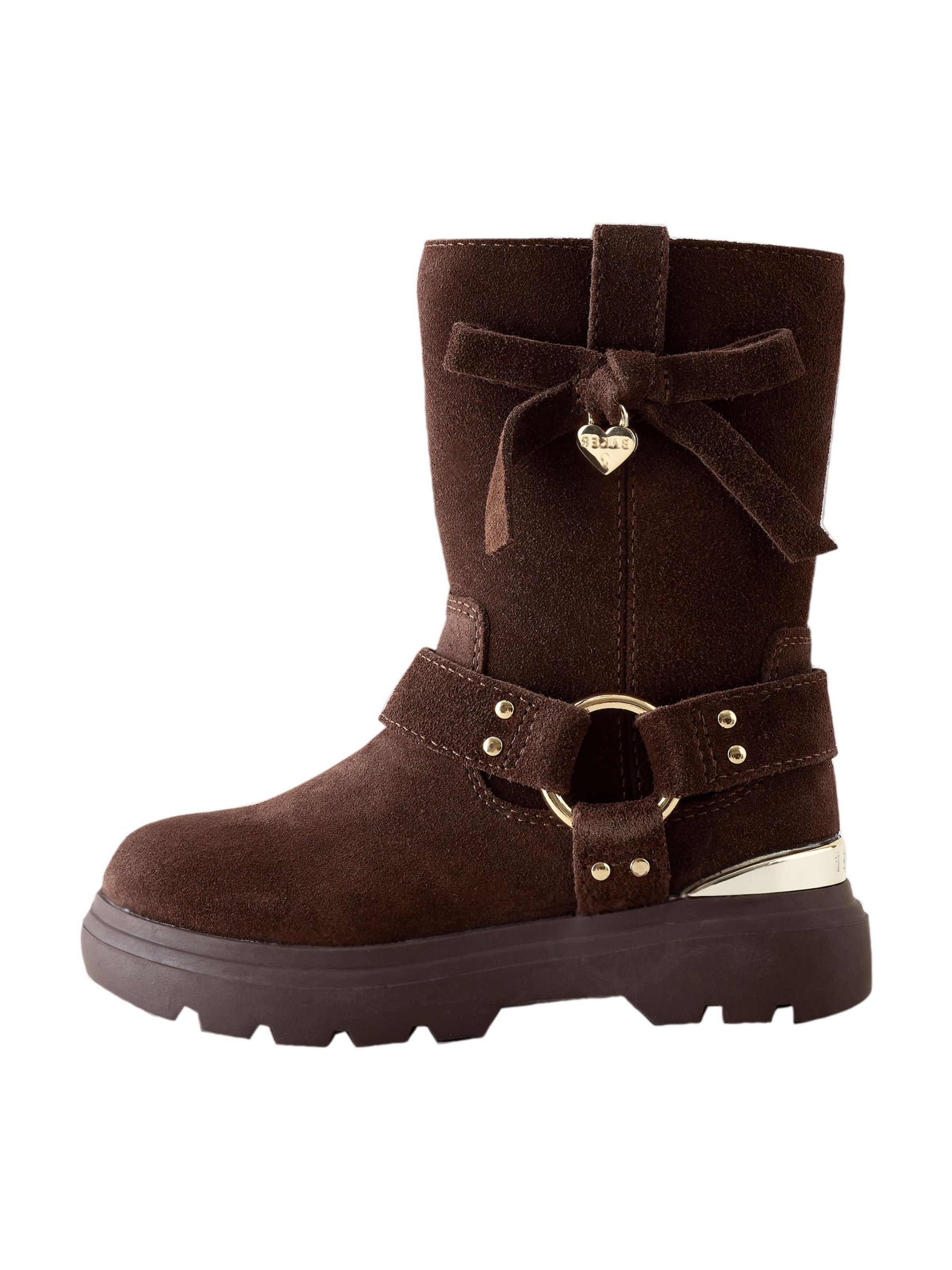 Bottes Baker by Ted Baker en marron : devant