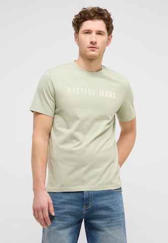 MUSTANG Shirt 'Style Austin' in Grün: Vorderseite