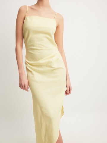 NA-KD Dress in Yellow